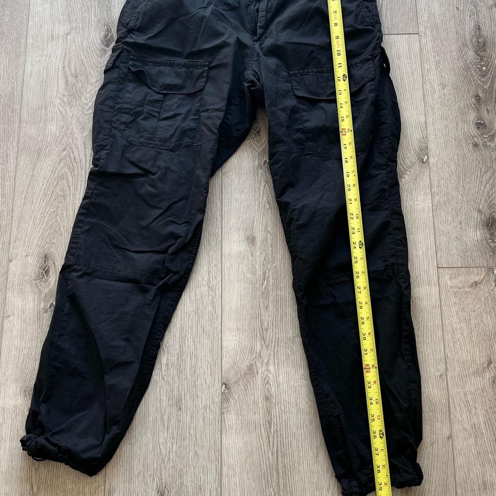 Rag and Bone Black Men’s Parachute Cargo Pants